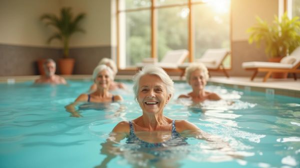 Pourquoi choisir l'aquagym douce comme alternative à la gym pour seniors